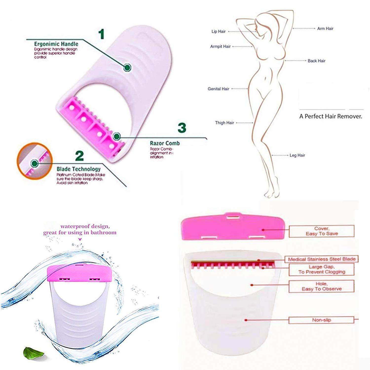 1236 Disposable Body Skin Hair Removal Razor For Women  Pack Of 6 1236 Disposable Body Skin Hair Removal Razor For Women  Pack Of 6